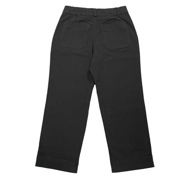 Everlane The Organic Straight Leg Pant Womens 12 Black - Picture 10 of 14